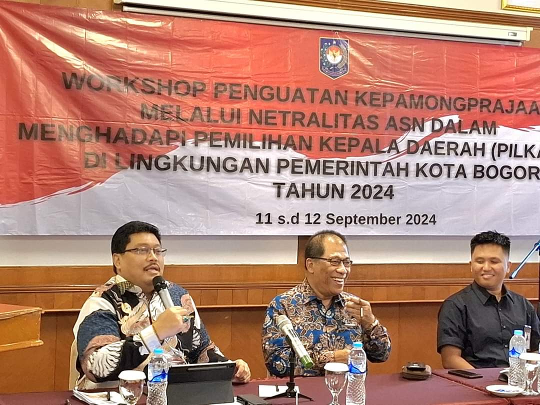 Penguatan Netralitas ASN Jelang Pilkada 2024, Kemenko Polhukam Gelar Workshop di Kota Bogor