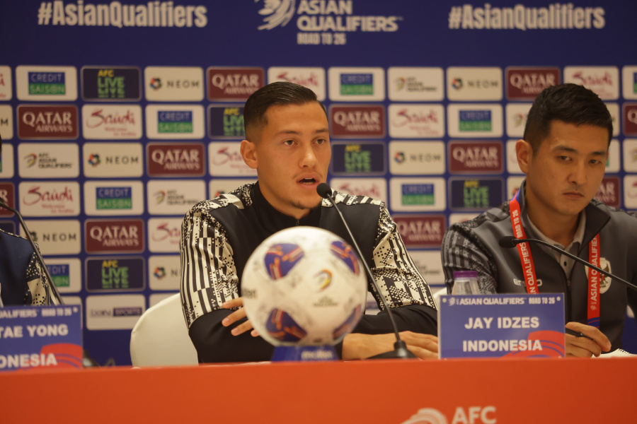 Jay Idzes Bangga Jadi Kapten Indonesia Saat Lawan Arab Saudi