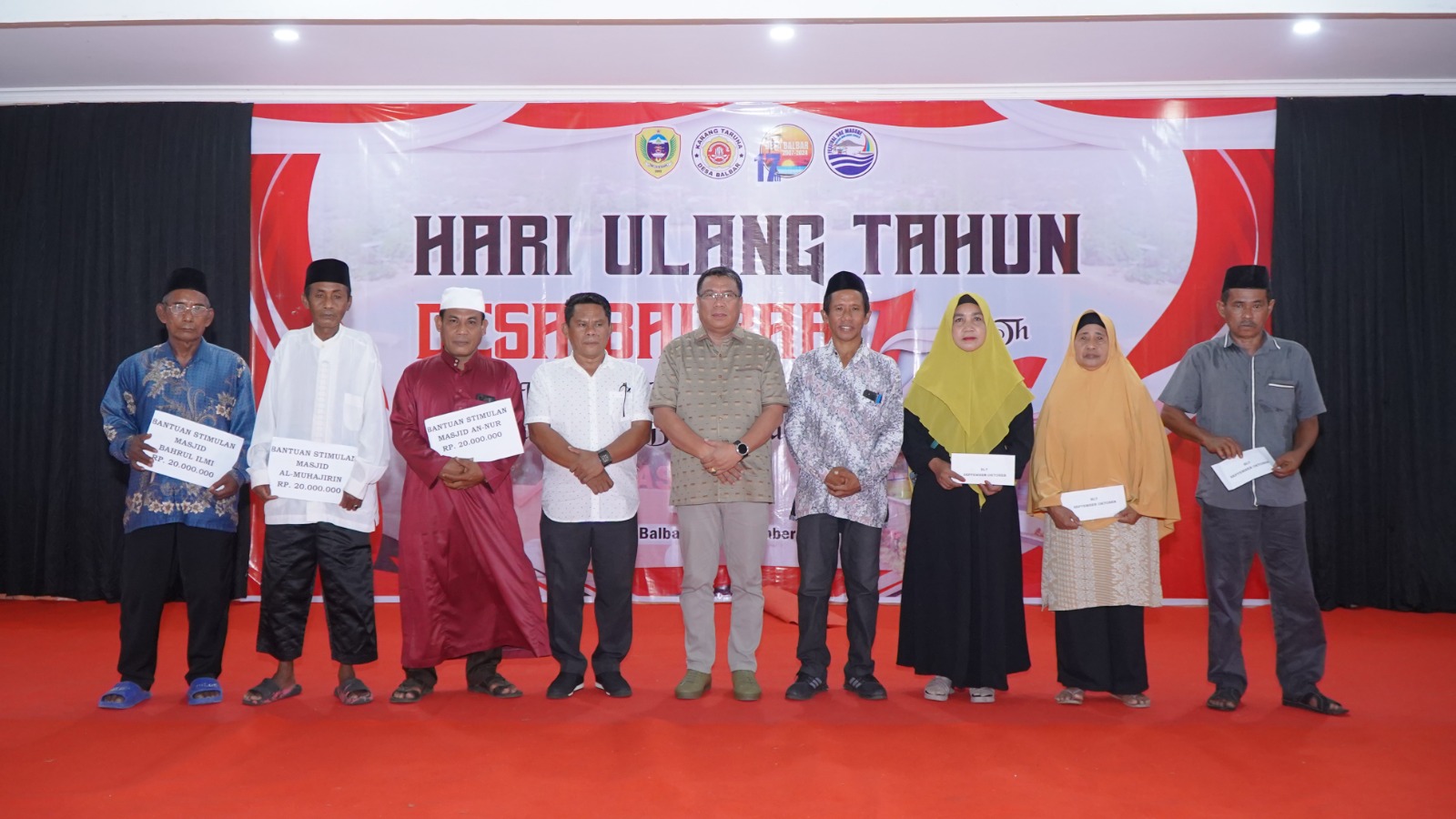 Desa Balbar Peringati HUT ke-17 dengan Peresmian Perpustakaan dan Peluncuran Festival Doe Masure 2024