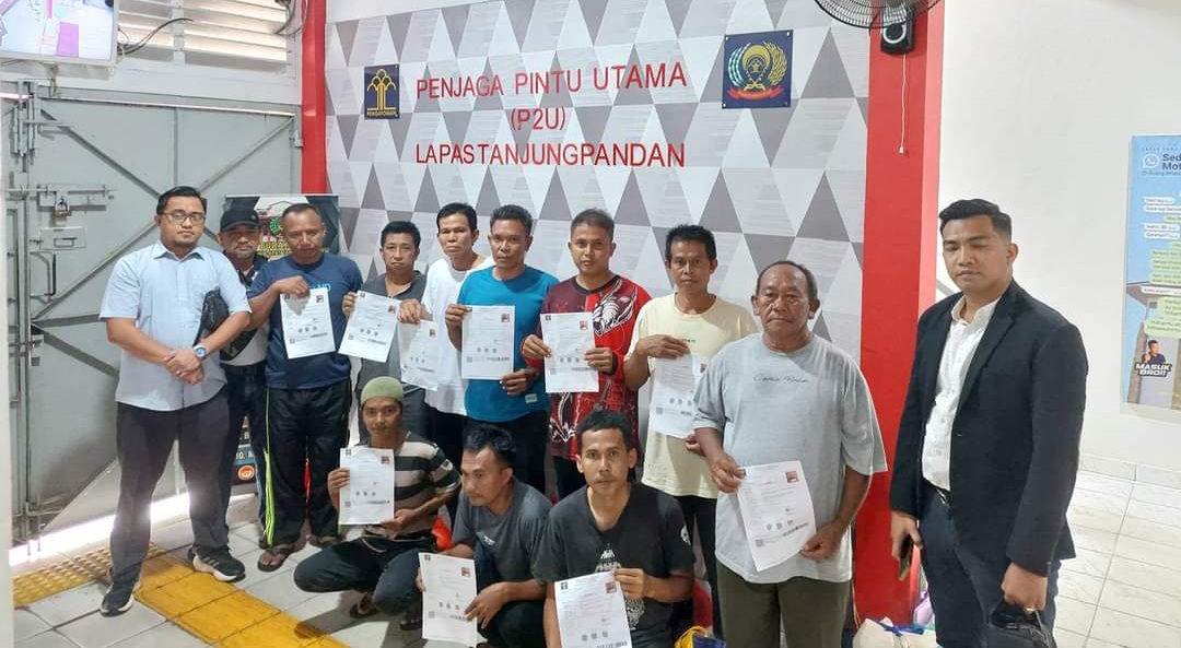 LBH Bebuat Beramal Bersatu Bantu Bebasnya 10 Warga Damar dari Kasus Tambang Ilegal