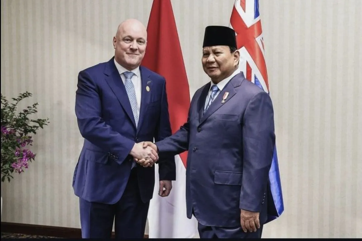 Presiden Prabowo Bahas Penguatan Kemitraan Ekonomi dengan PM Selandia Baru di KTT APEC 2024