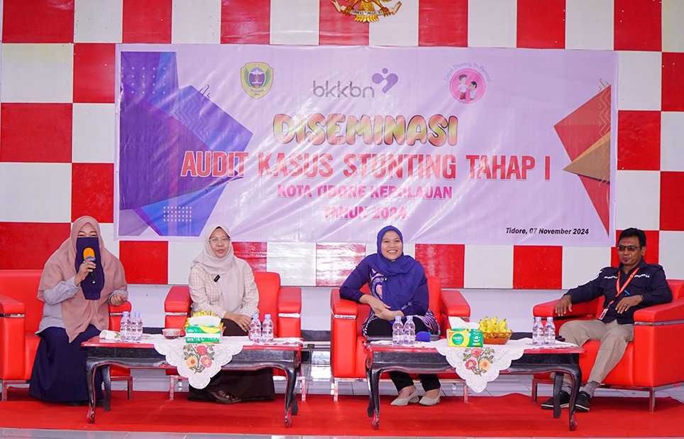 Dinas P2KBP3A Tidore Gelar Diseminasi Audit Kasus Stunting