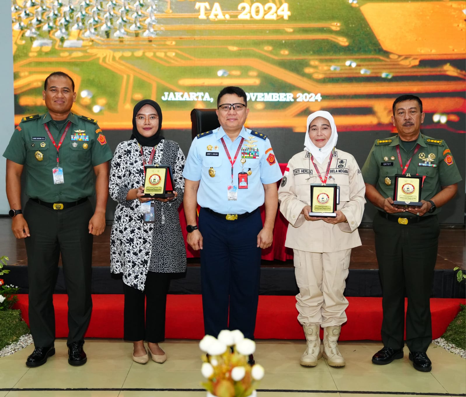 Kapusjianstralitbang Buka Rapat Evaluasi Litbang TNI TA 2024