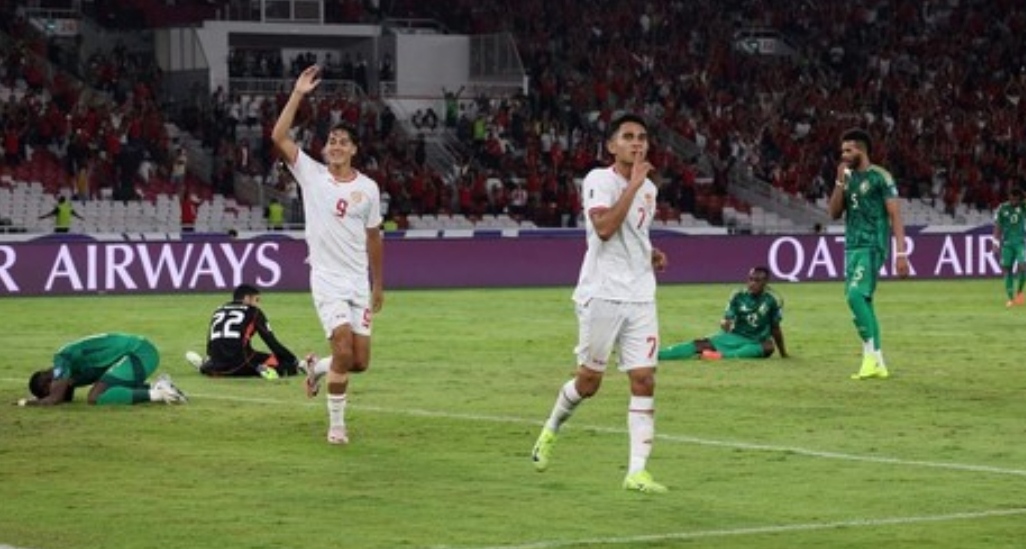 Bungkam Arab Saudi 2-0, Timnas Indonesia Cetak Sejarah