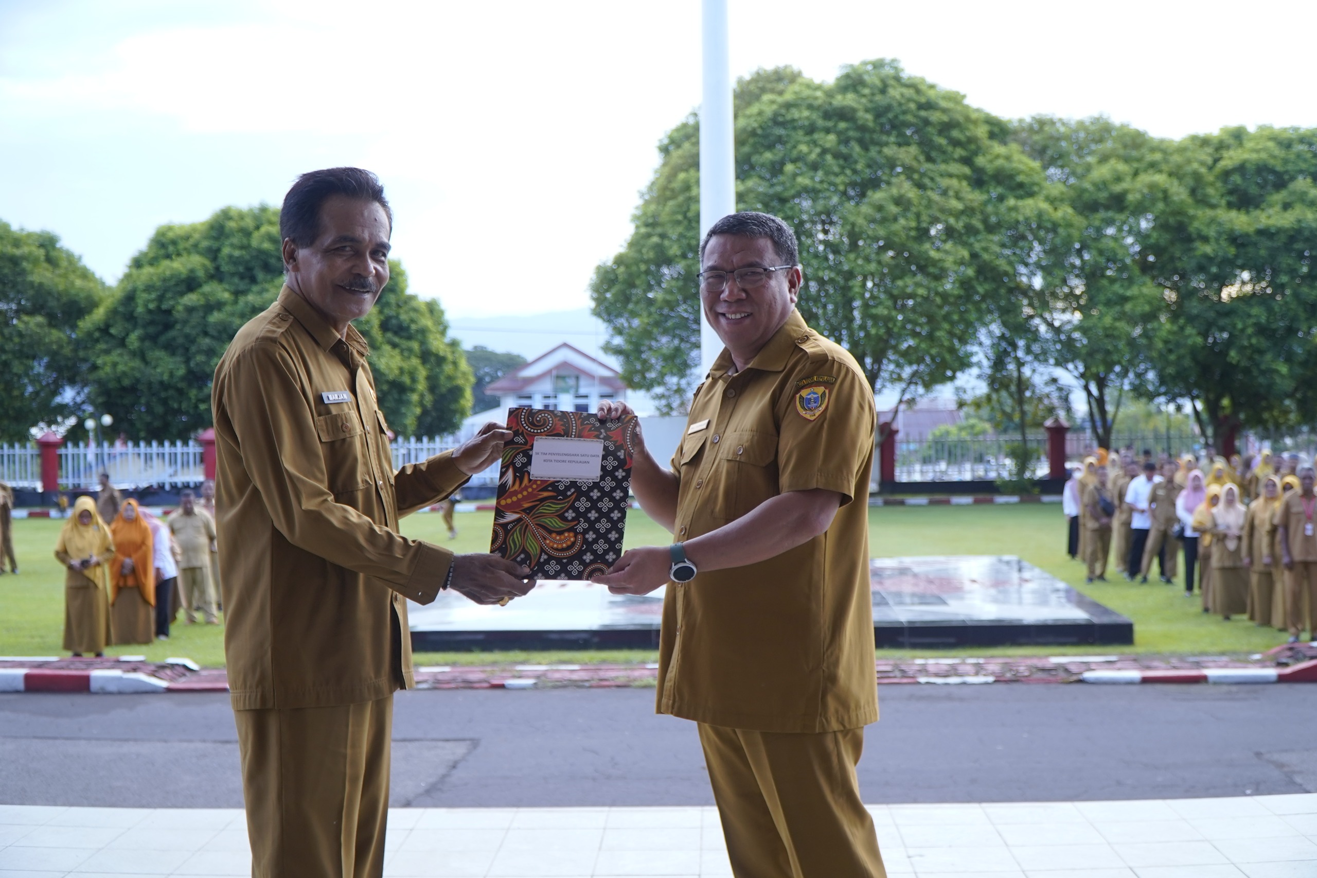 Pemkot Tidore Perkuat Tata Kelola Data dengan Launching Aplikasi SANTIK