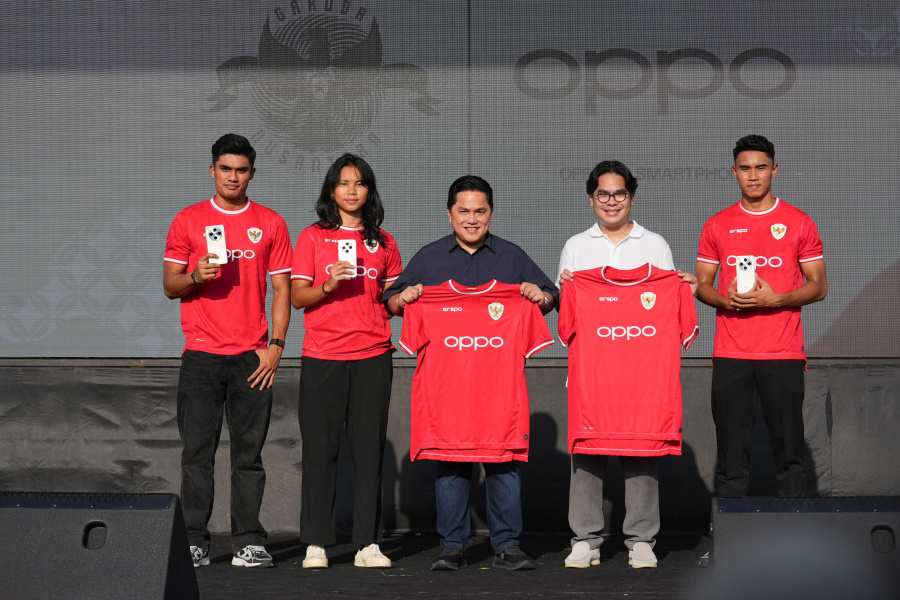 Erick Thohir Apresiasi Dukungan Sponsor untuk Timnas, Oppo Resmi Jadi Mitra ke-25 PSSI