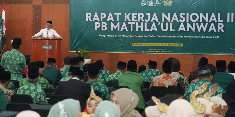 Gubernur Lemhannas RI Buka Rakernas II Mathla’ul Anwar: Peningkatan SDM Kunci Indonesia Emas 2045