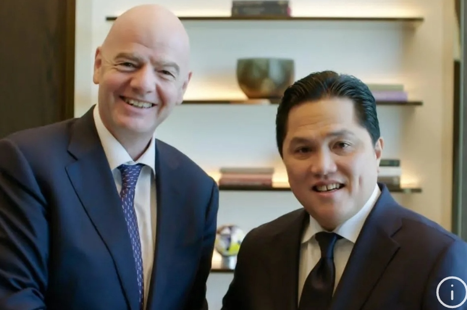 Erick Thohir Laporkan Transformasi Sepak Bola Indonesia ke FIFA