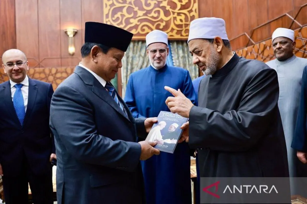 Presiden Prabowo Temui Grand Syekh Al-Azhar di Kairo, Perkuat Kerja Sama Keagamaan dan Pendidikan